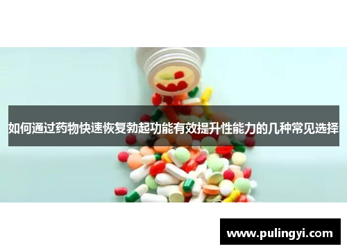 如何通过药物快速恢复勃起功能有效提升性能力的几种常见选择 如何通过药物快速恢复勃起功能有效提升性能力的几种常见选择